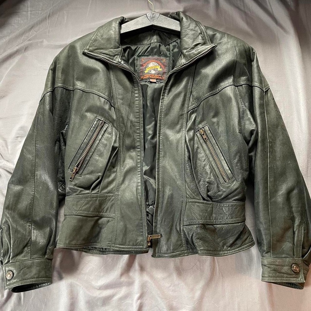Vintage women’s leather jacket